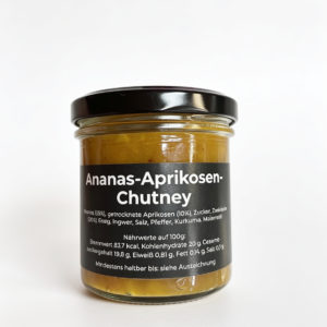 Ananas-Aprikosen-Chutney